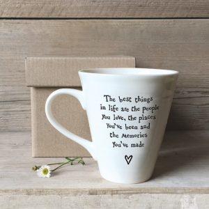 Porcelain mug-People, places & memories