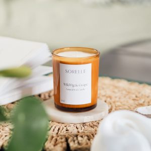 Small Wild Fig & Grape SORELLE Natural Wax Candle