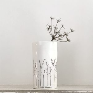 Porcelain vase-Wild flowers