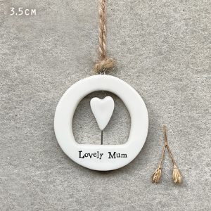 Mini Cut Out Hanger - Lovely Mum