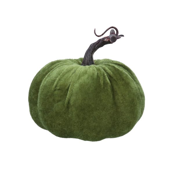 Green Velvet Pumpkin 13.75cm