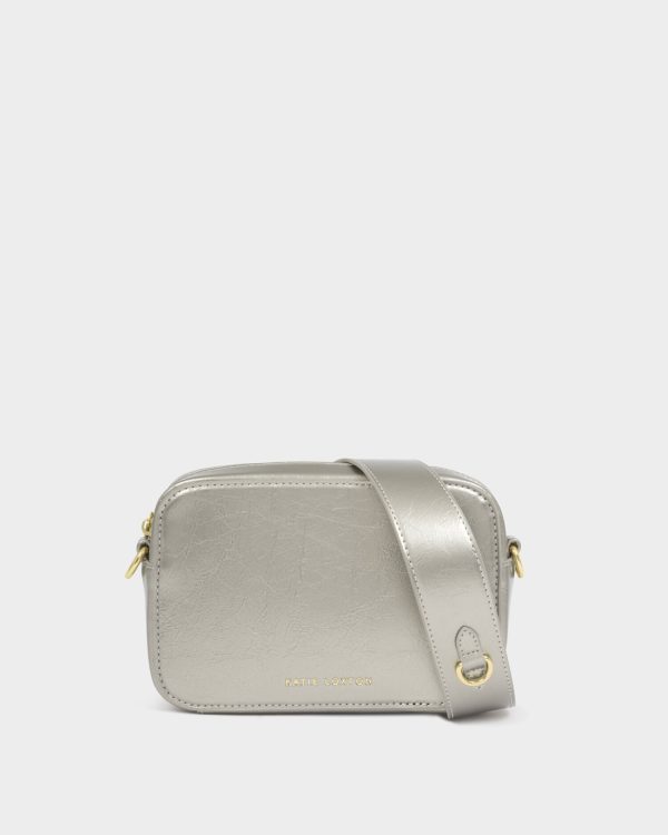Avery Small Crossbody Bag Pewter