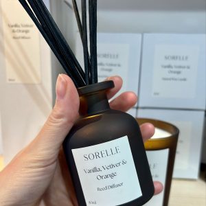 Vanilla, Vetiver & Orange SORELLE Reed Diffuser 80ml
