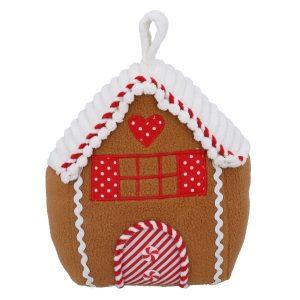 Fabric Doorstop 26cm - Gingerbread House