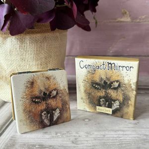 Hedgehog Compact Mirror