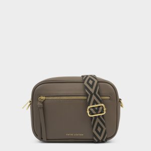 Hallie Mink Crossbody Bag