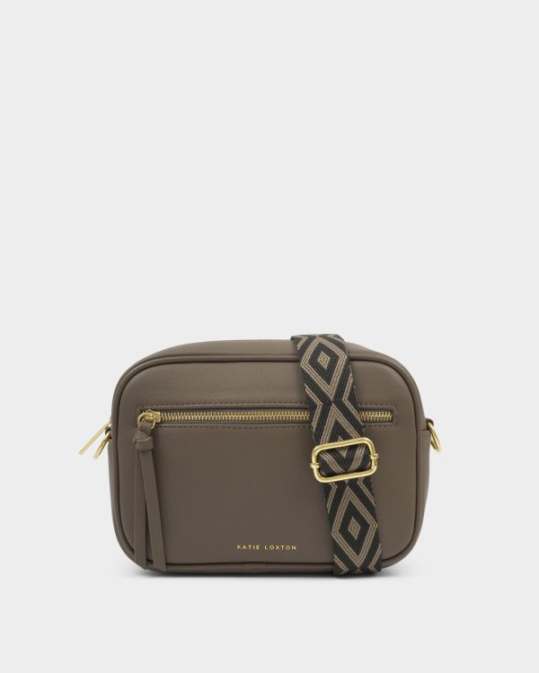 Hallie Mink Crossbody Bag
