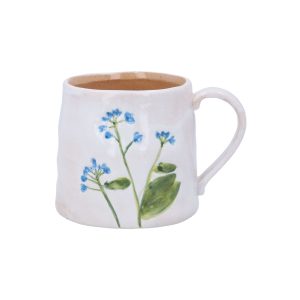 Meadow/Blue Flower Stoneware Mug
