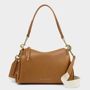 Anya Crossbody Bag in Caramel