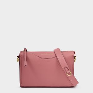 Alba Crossbody Bag in Raspberry Pink