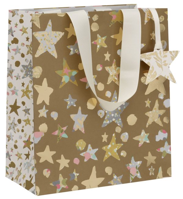 Medium Bag Golden Stars