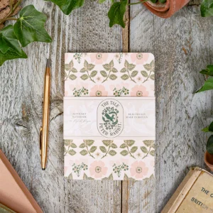 Flopsy Bunny Blackberries & Roses A6 Lined Notebook