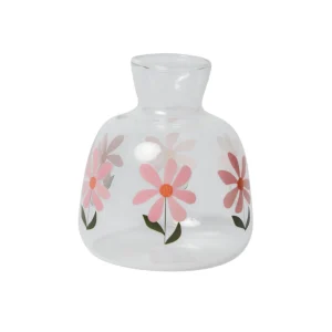 Olive Borosilicate Glass Bud  Vase