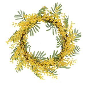 Mimosa Wreath 31cm