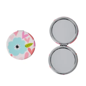 Hearts & Flowers Compact  Mirror
