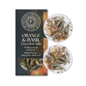 Wax Melt Duo Orange & Basil