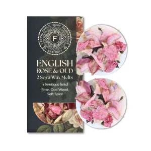 Wax Melt Duo English Rose & Oud