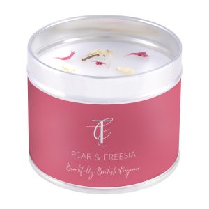 Pear & Freesia Tin Candle