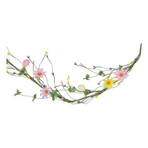 Pastel Egg/Daisy Garland 150cm