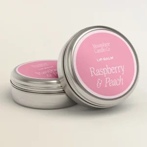 Raspberry and Peach Lip Balm