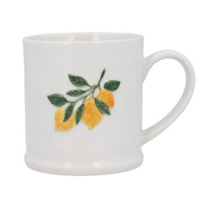 Stoneware Mug 9cm - Lemon Branch