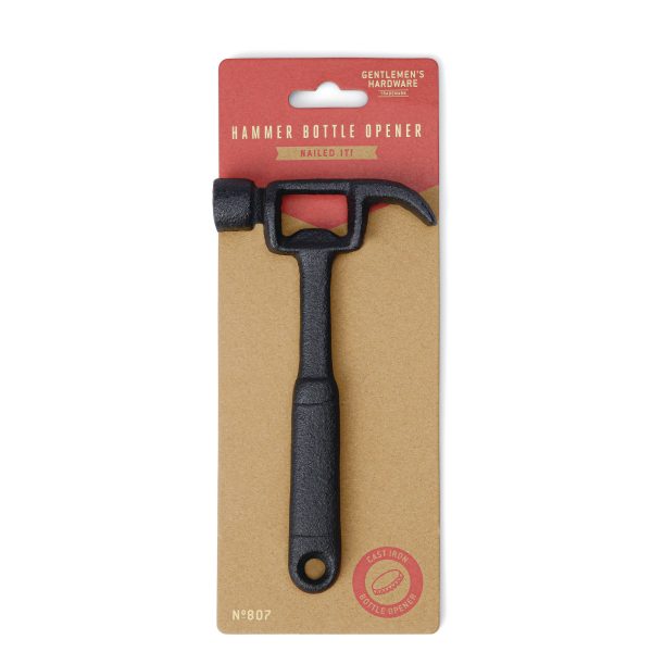 Gentlemen's Hardware Hammer Bottle Opener