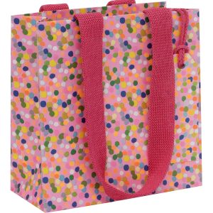 BAG SMALL DOTTY PINK