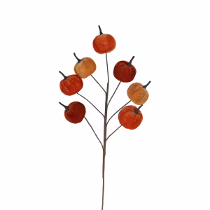 Spray 72cm - Mix Velvet Mini Pumpkin