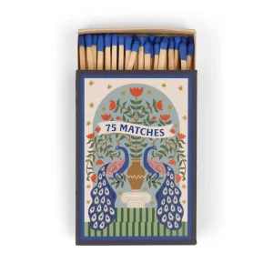 Boxed Matches "Peacock" set of 75