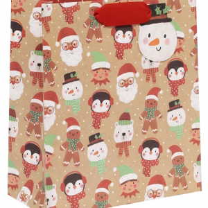 BAG MEDIUM SANTA'S SNOW SQUAD