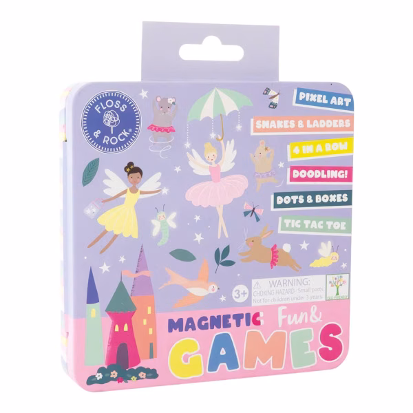 Floss & Rock Magnetic Fun & Games Tin - Enchanted