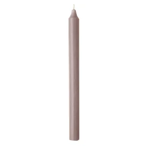 Light Grey Dinner Candle